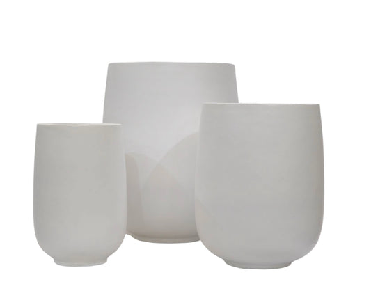 Fibrestone White - Bella Pot