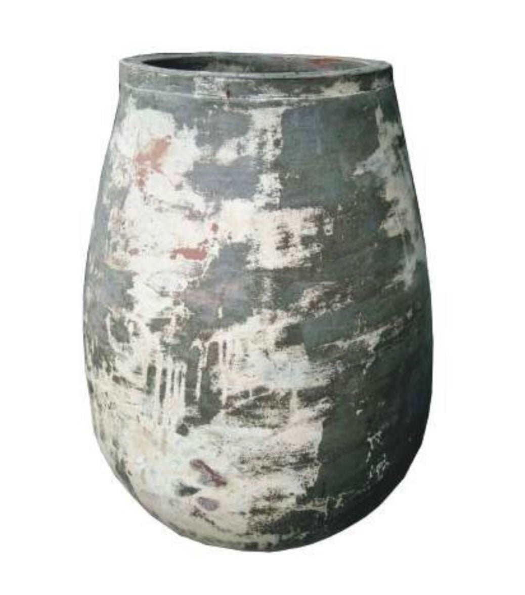 Limestone Pear Pot