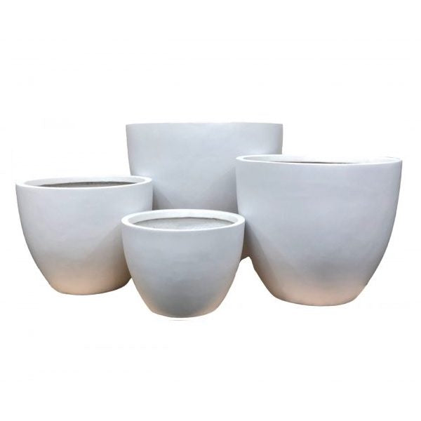 Fibrestone White - Egg Pot