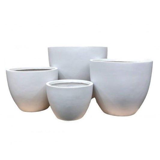 Fibrestone White - Egg Pot