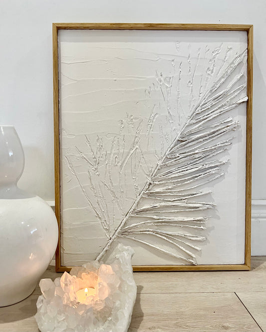 Palm Frond Framed