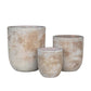 Antique Terracotta U-Shaped Planter Pot Set
