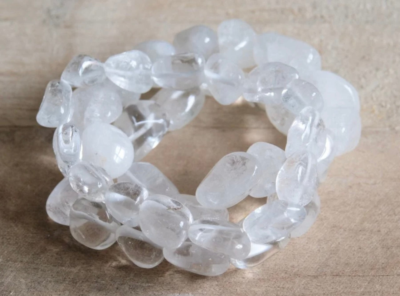 Natural Quartz Crystal Bracelet