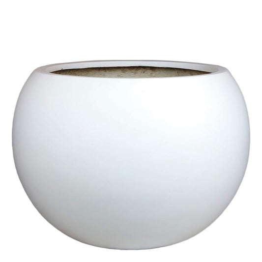 Fibrestone White - Plaza Ball Pot